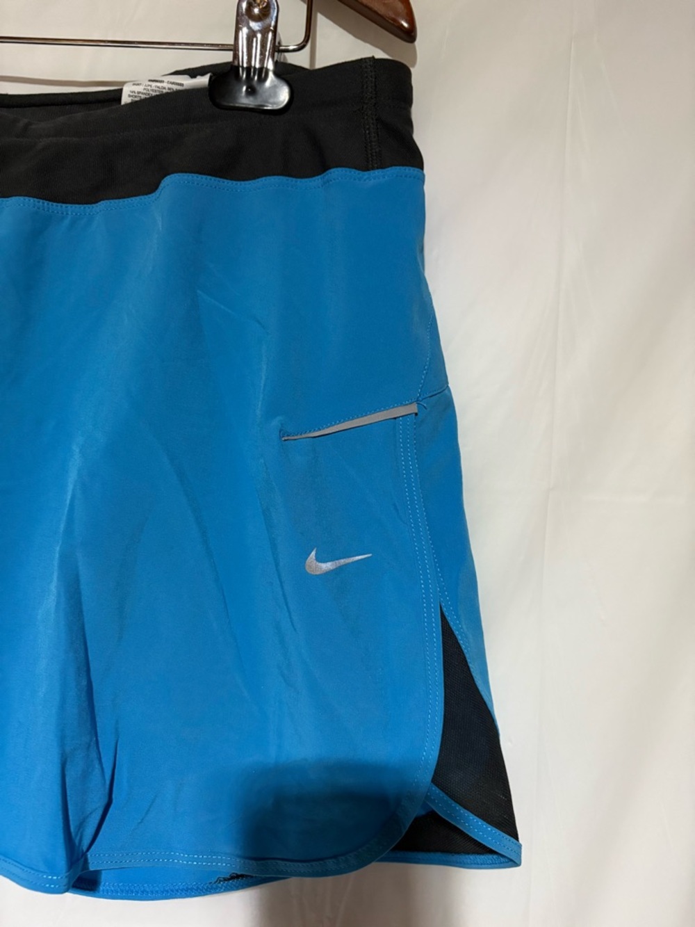 Nike Blue Athletic Skort with Black Waistband - Picture 2 of 9